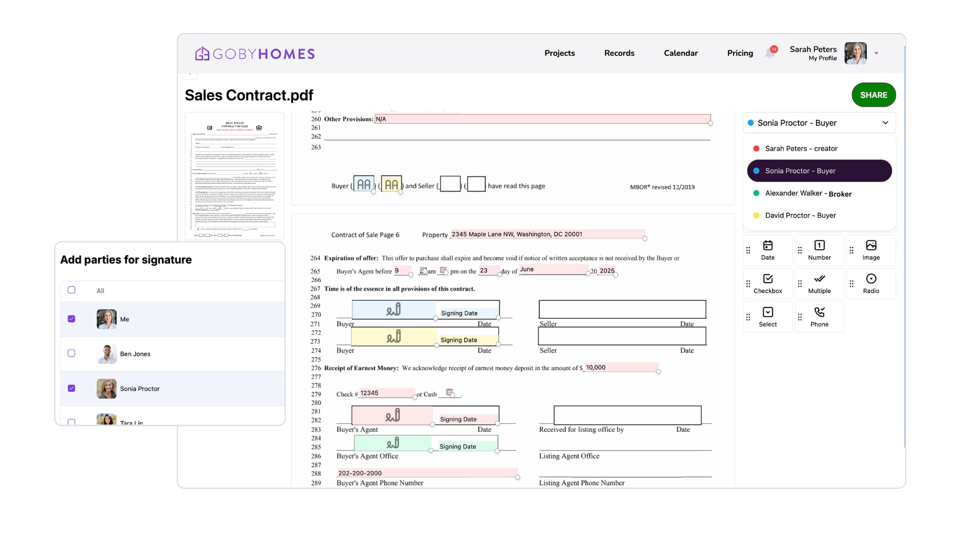 Streamline Document Workflows product preview